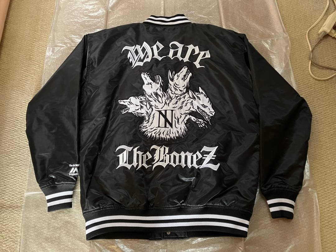 The BONEZ Majestic スタジャン M Black JSF J's - メルカリ