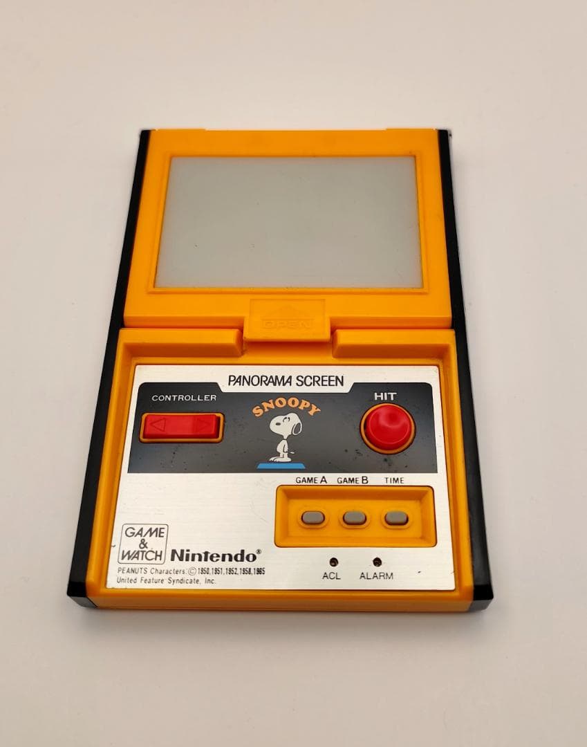 動作品】任天堂 GAME&WATCH SNOOPY ゲームウォッチ スヌーピー - メルカリ