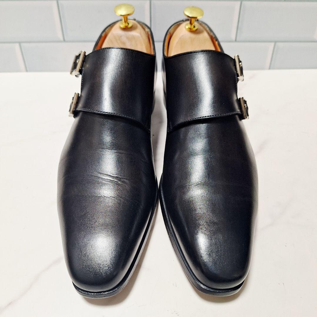 yellow☆ Santoni サントーニ ダブルモンク 25.5