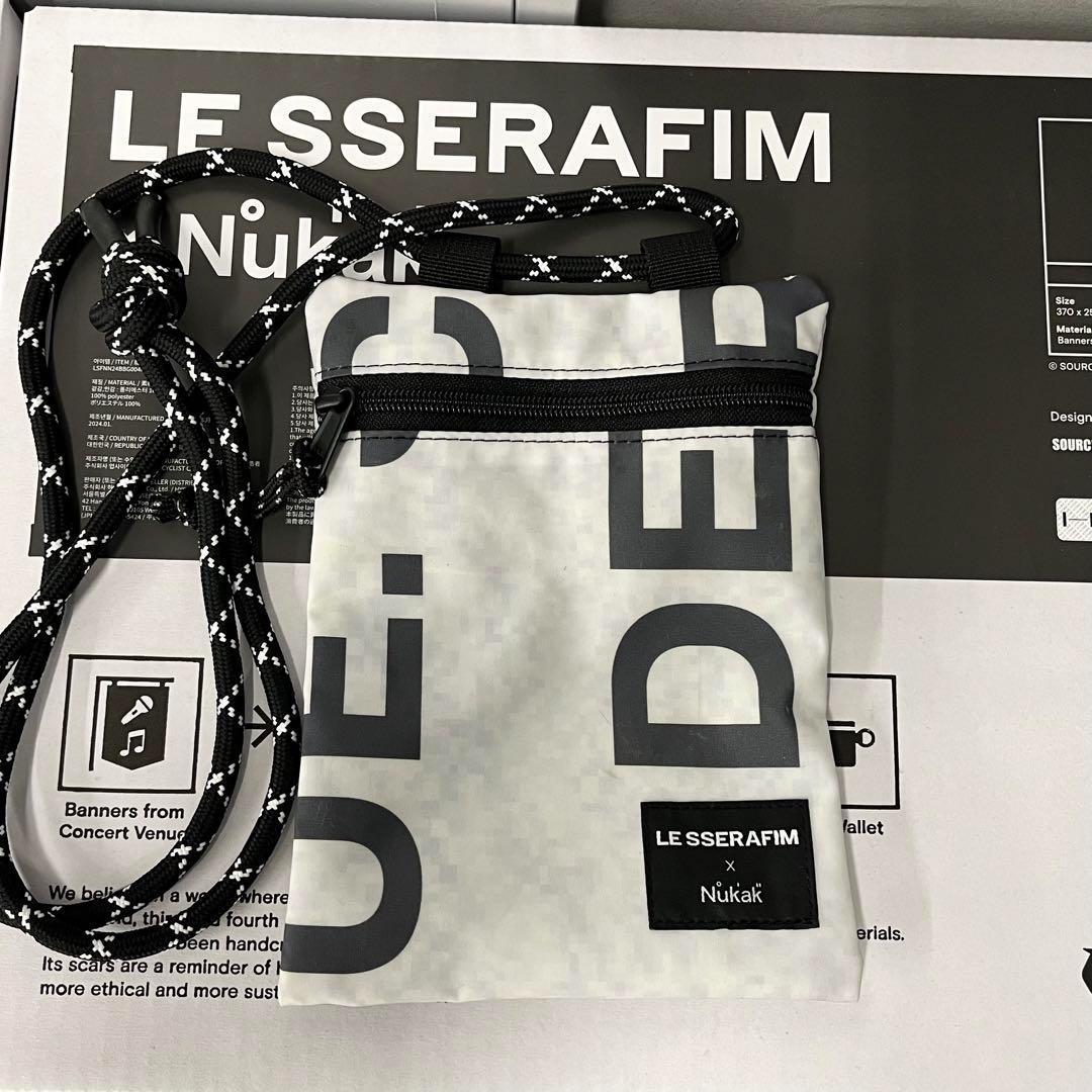 ルセラフィム × Nukak 】 アップサイクリング クロスバッグ