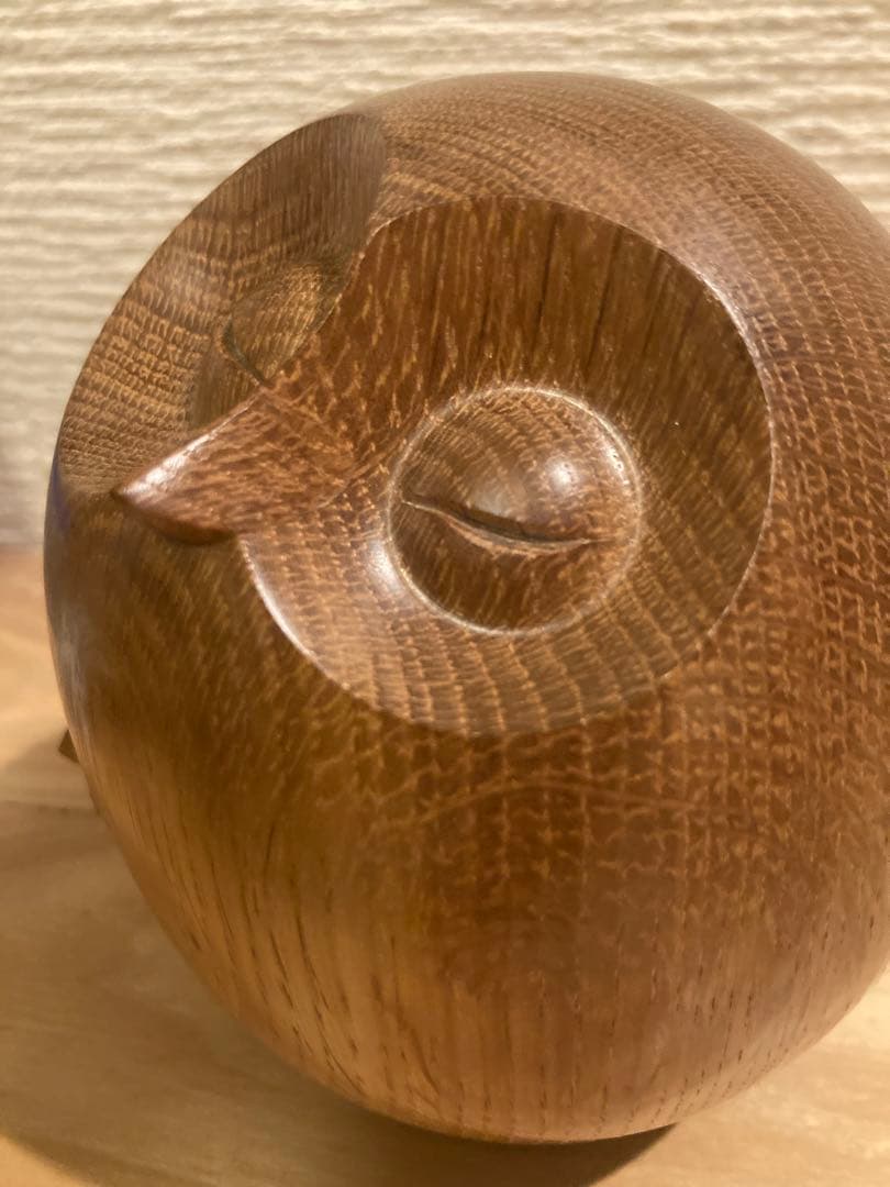 希少 HISA CRAFT 太田久幸 木の仲間たち 子持ちフクロウ 旭川クラフト