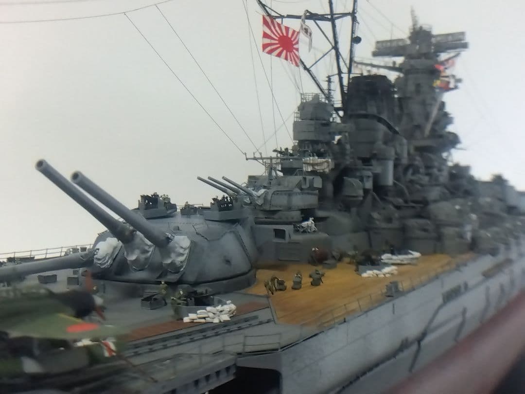 1/350 帝国海軍戦艦「大和」精密模型完成品
