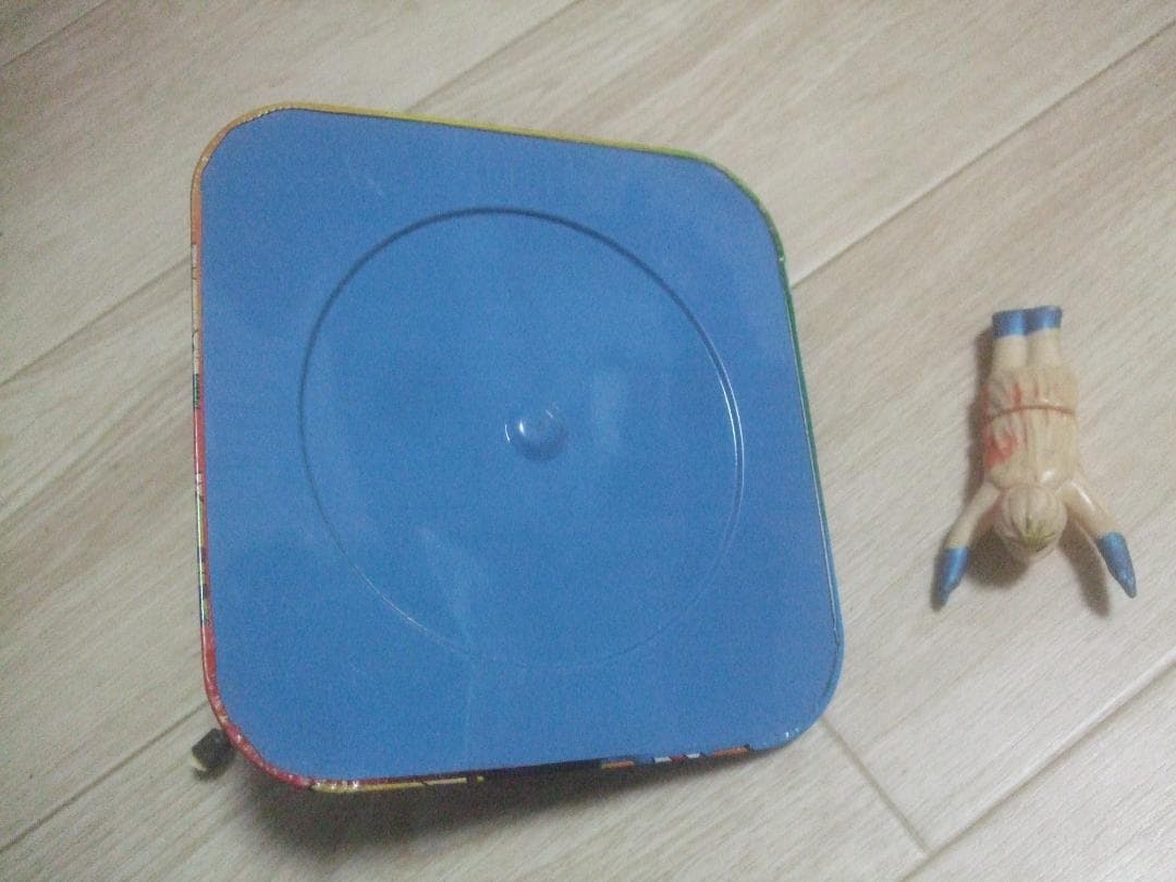 昭*様 ヨネザワ★ レインボーマン ★でんしゃまわり ブリキ ゼンマイ・萬年社