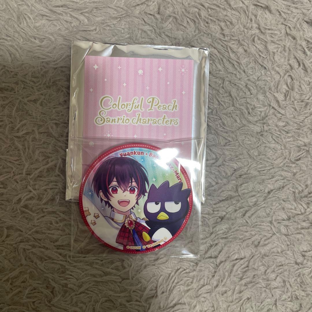 新品 カラフルピーチ ゆあんくんサンリオコラボ缶バッジ - メルカリ