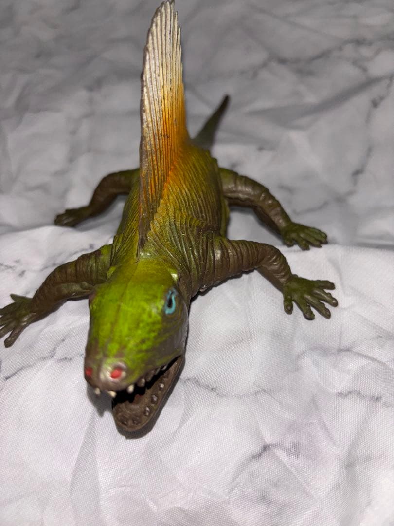 ディメトロドン★恐竜★ソフビ★フィギュア★Made in Hong Kong香港