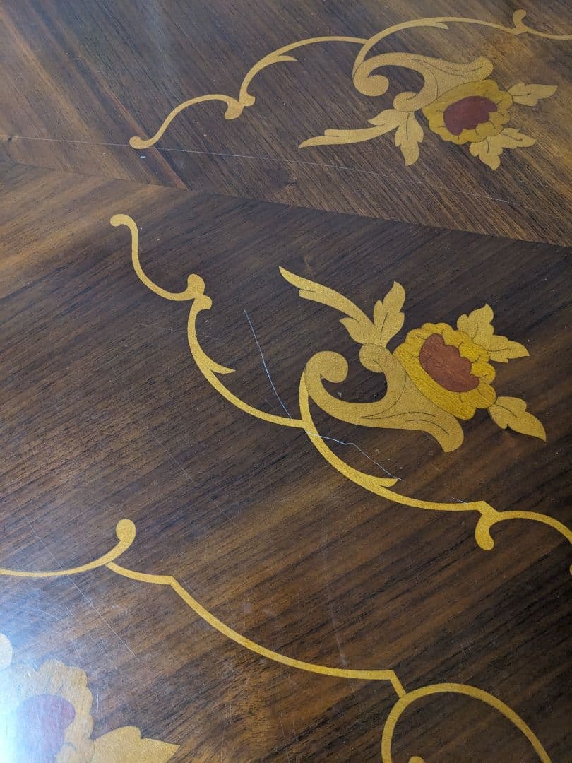 象嵌　ITALIA　イタリア製　Italy　ダイニングテーブル　アンティーク