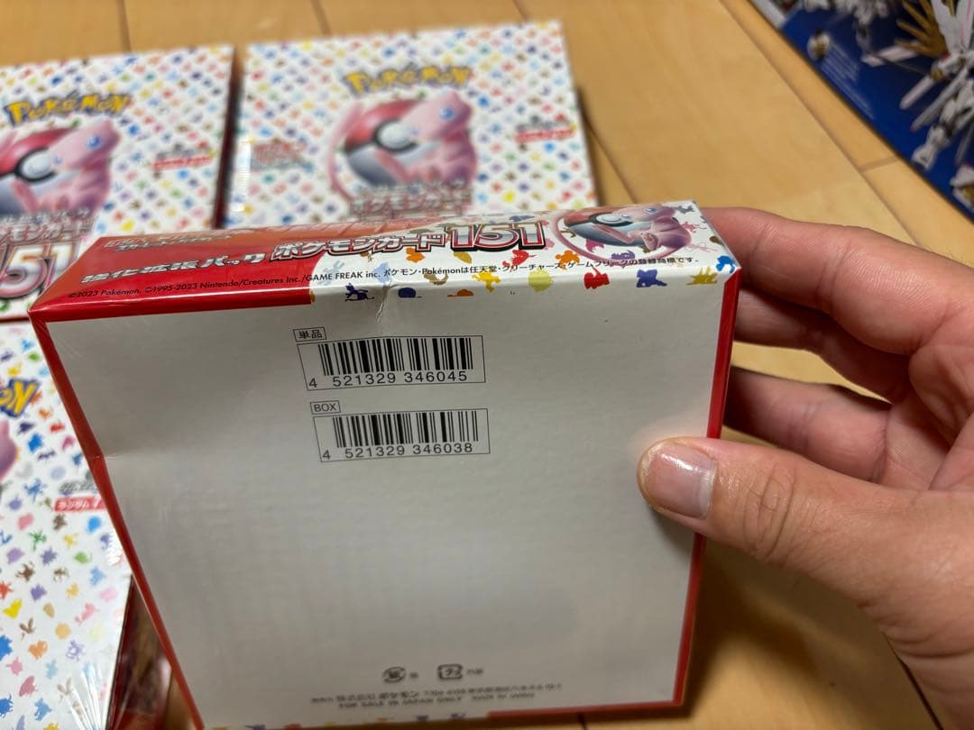 ポケモンカードゲーム 151 未開封 シュリンク付き6box