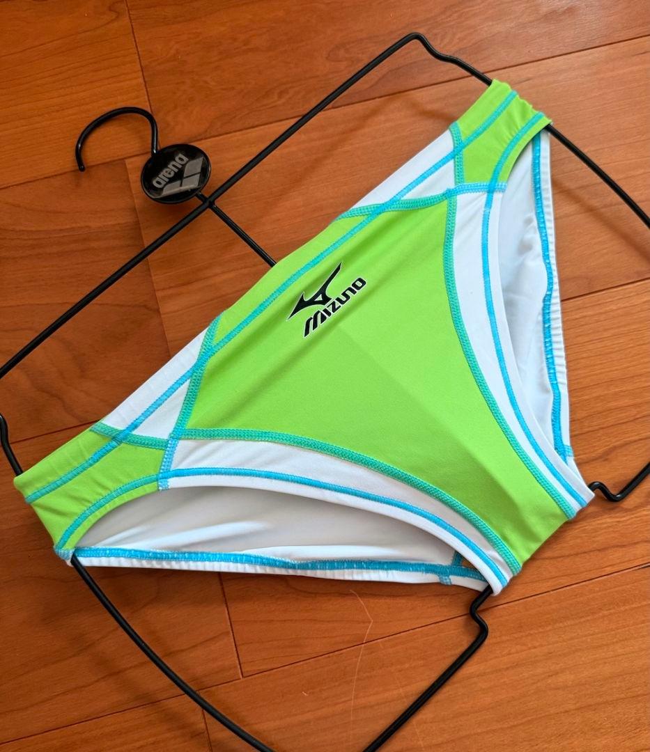 別注品】MIZUNO RQ632 グリーン×ホワイト ライフセーバー 競パン