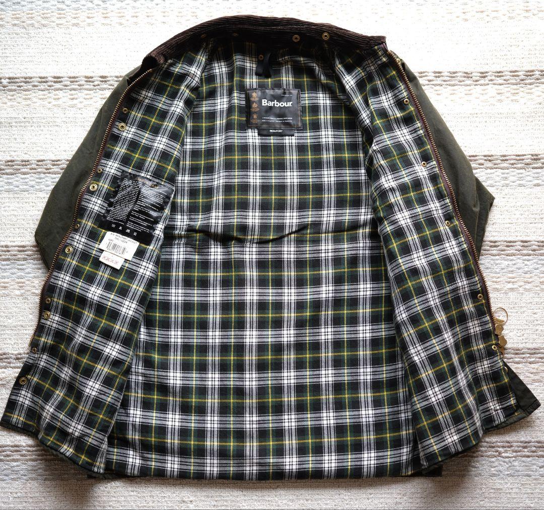 【美品】Barbourバブアー BEAUFORTビューフォート イギリス製 40