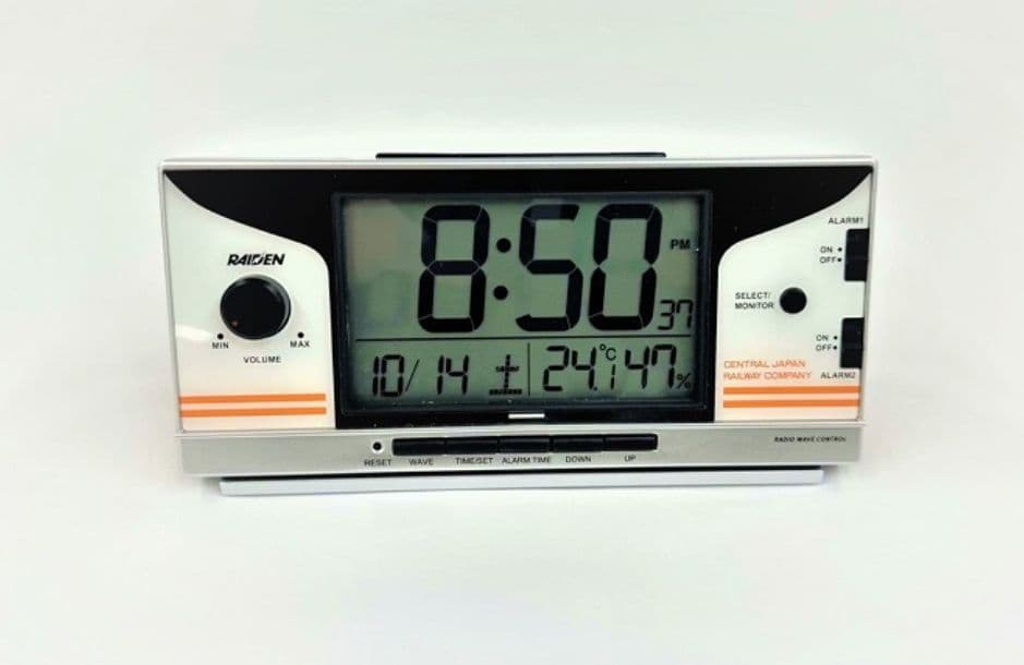 JR東海 RAYDEN デジタル置時計 未使用