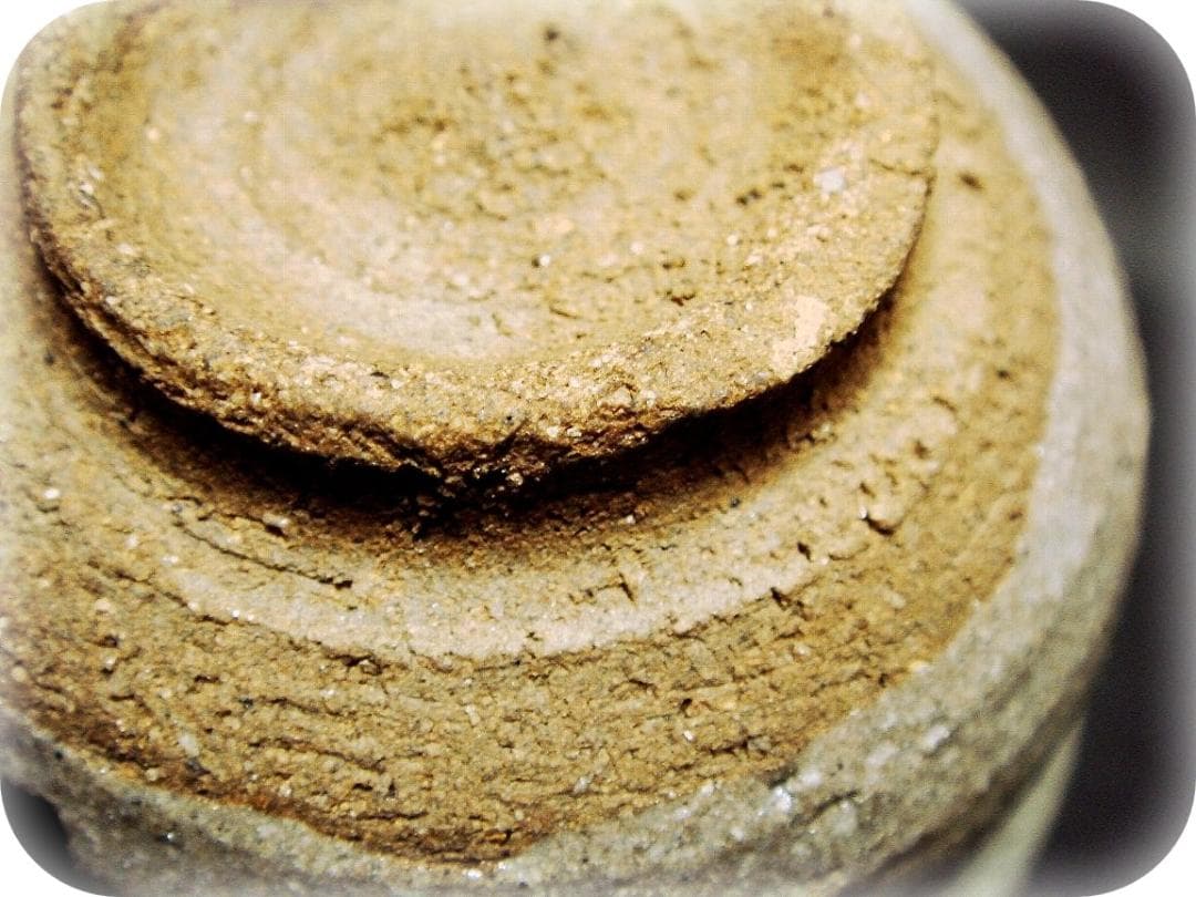 me408⑰『唐津 十字紋 ぐい呑』　/骨董品 古美術 古道具 アンティーク