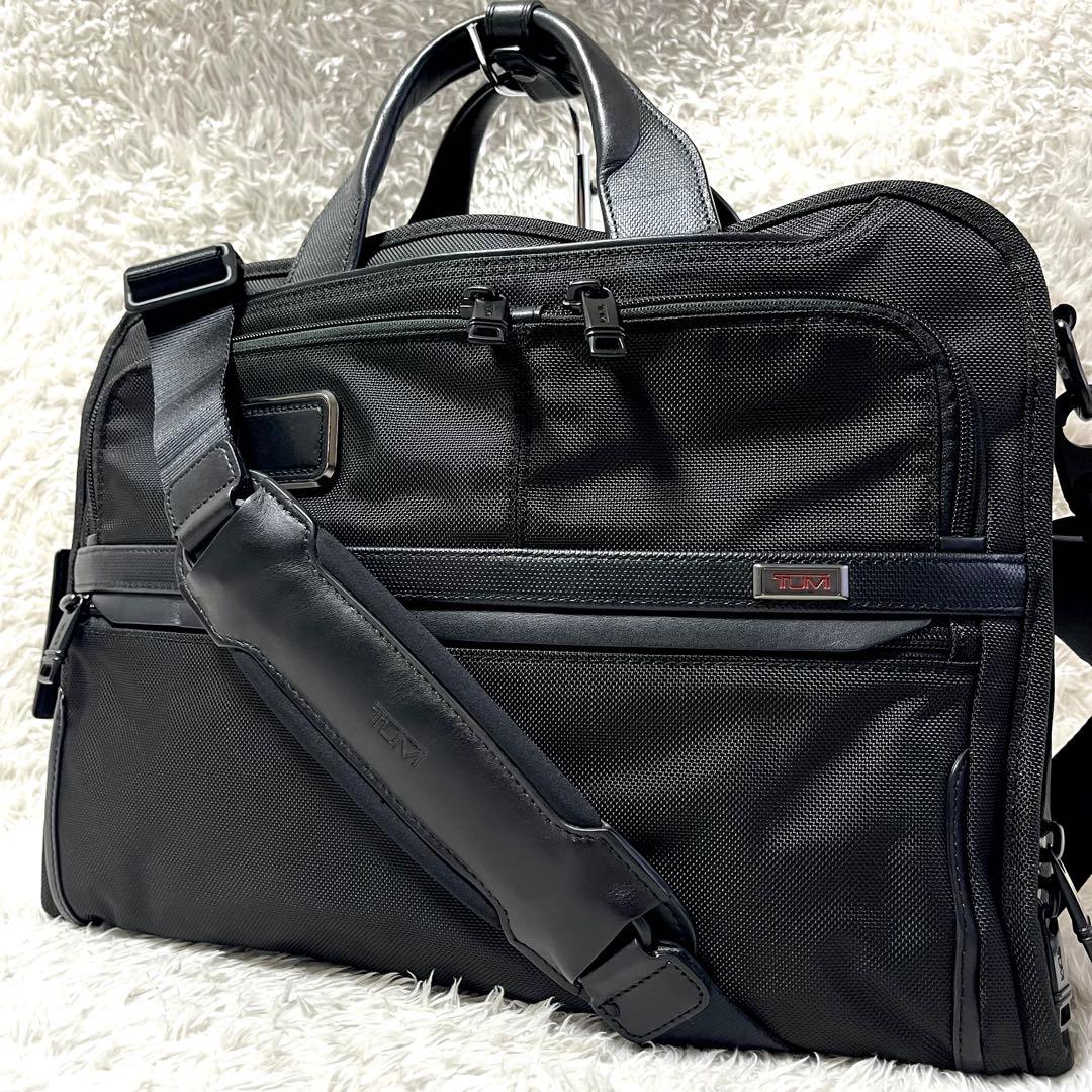 ✨未使用級✨TUMI 3way ALPHA3 ビジネスバッグ リュック ブラック