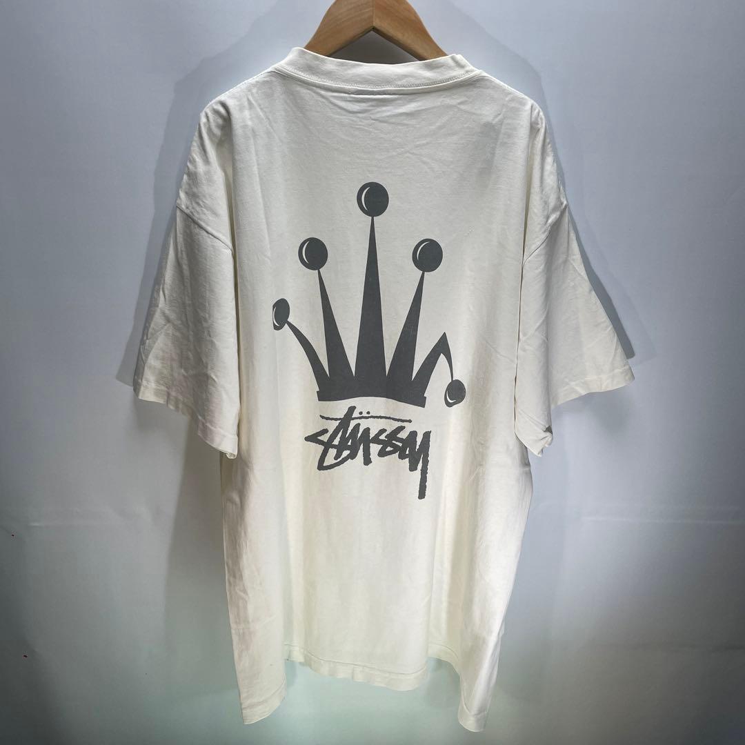 サイズXL OLD STUSSY 80S 黒タグ クラウン Tシャツ - メルカリ