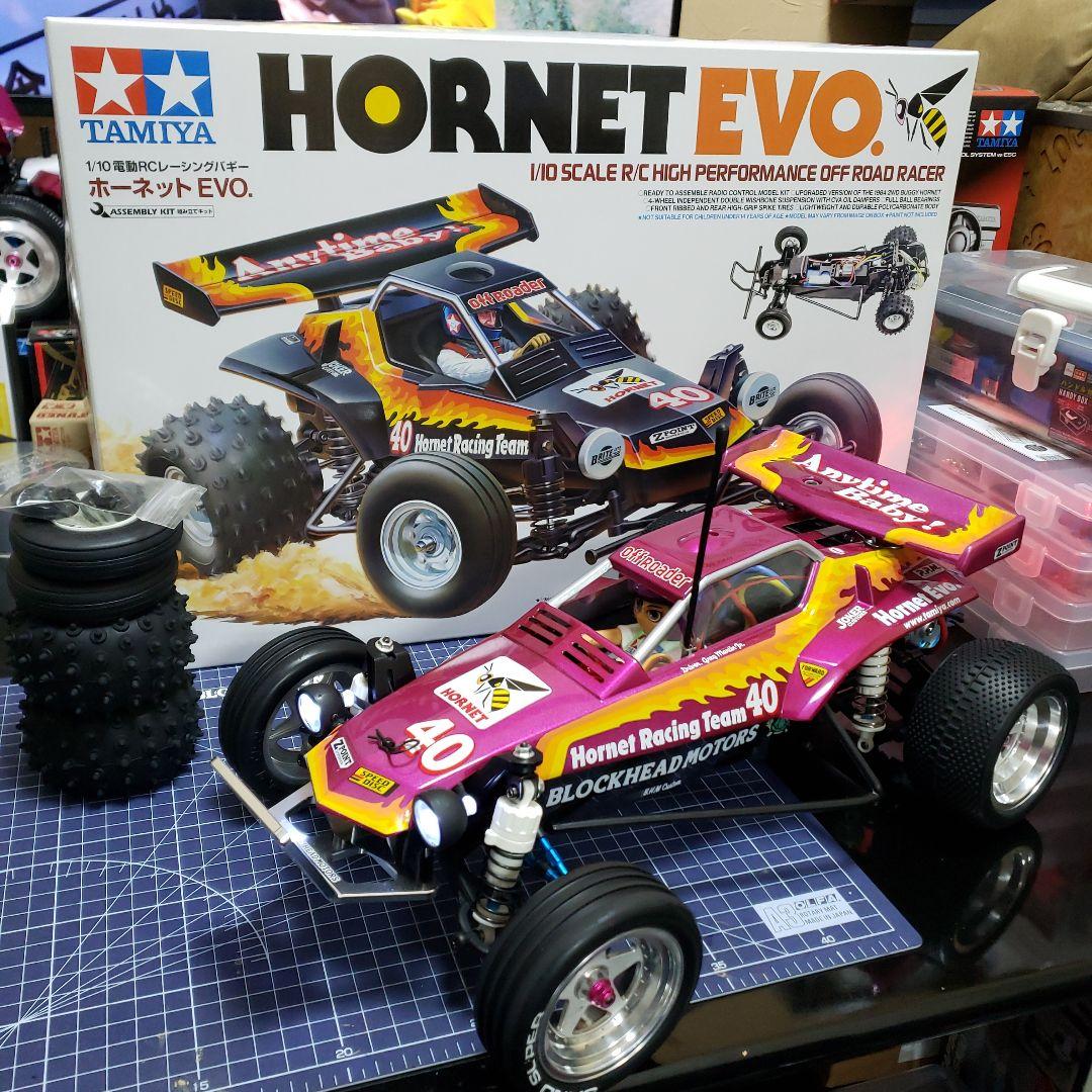 タミヤ NEW ホーネットEVO カスタム メカ付き ピンク 美品 - メルカリ