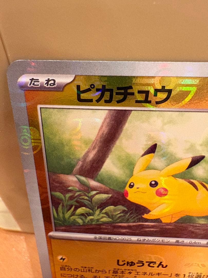 ムニキゼロ ランダム5枚入りボックス　Boxとピカチューレアカードセット！