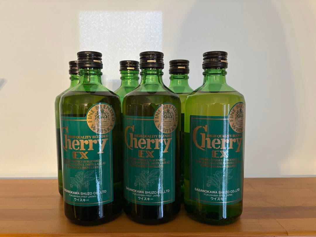 Cherry EX ウイスキー 500ml 6本セット Amazon.co.jp: 山桜 笹の川酒造 チェリーウイスキー EX [ ウイスキー