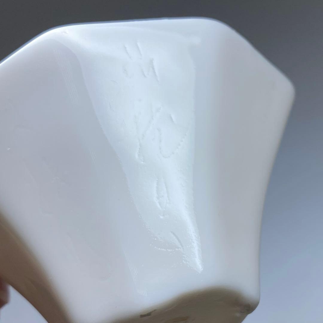 専用　中国清時代　徳化窯煎茶碗4客　口径7.8㎝　東Y6-1118☆2Fトヒコ