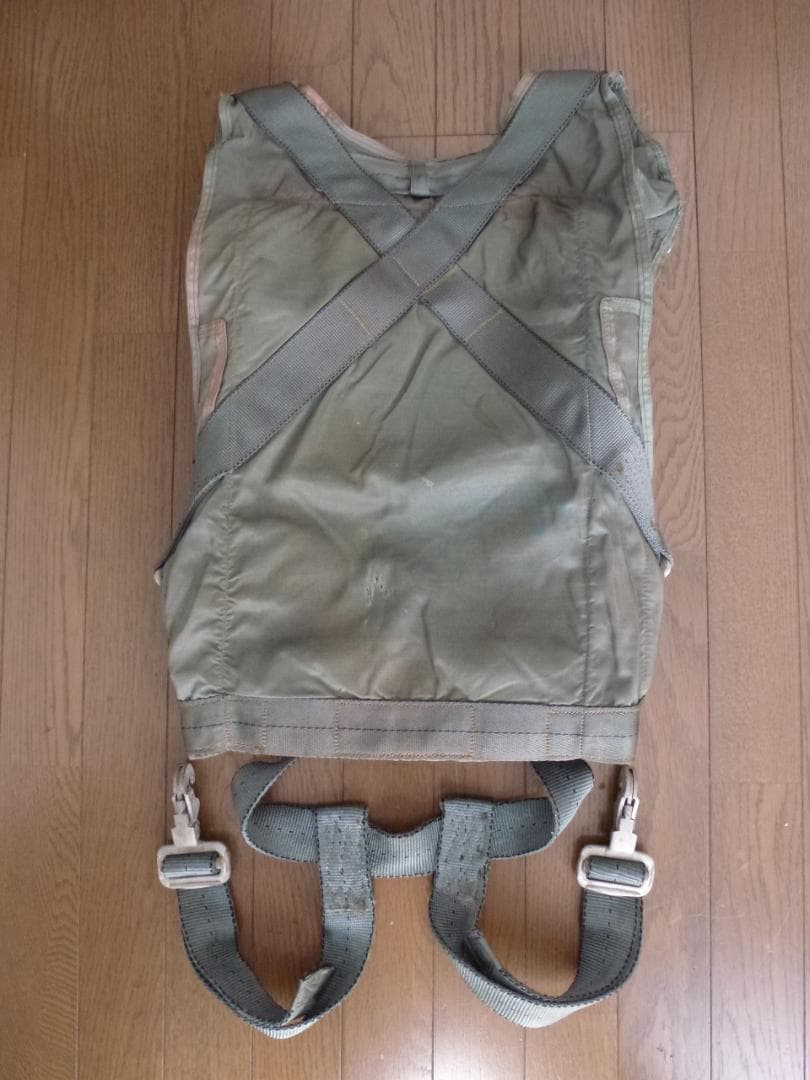 米軍実物 フライト装備 落下傘トルソーハーネス USAF空軍USN