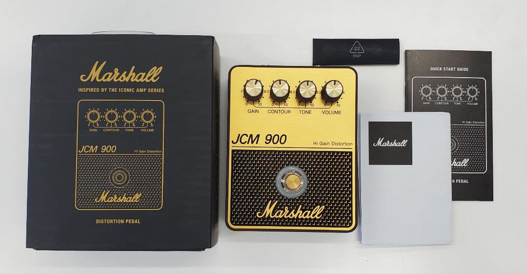 Marshall distortion pedal JCM 900 新品同様