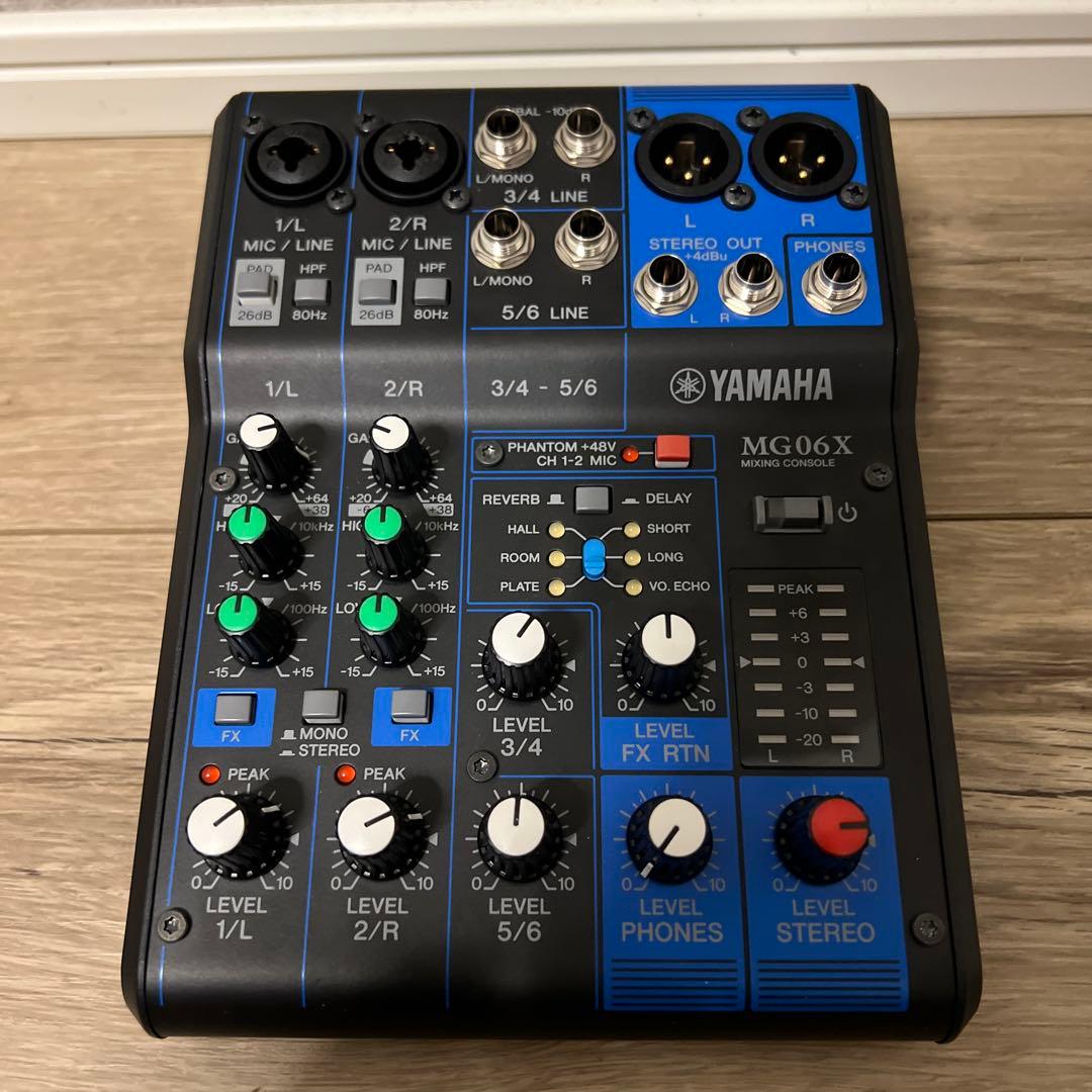 ま*る様 YAMAHA MG06X アナログミキサー