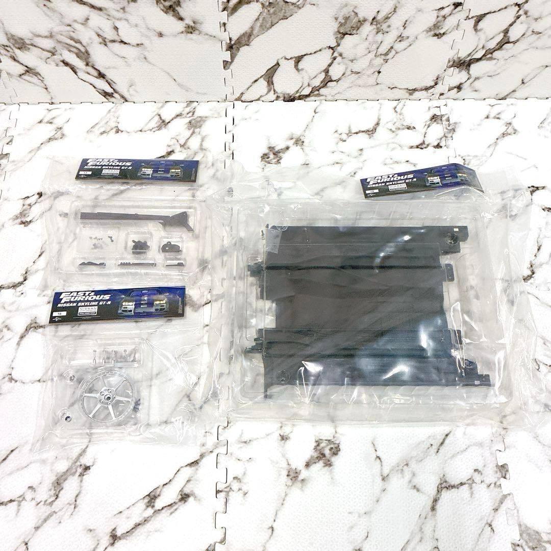 【パーツ未開封】デアゴスティーニ ワイルドスピード GT-R34 ブライアン