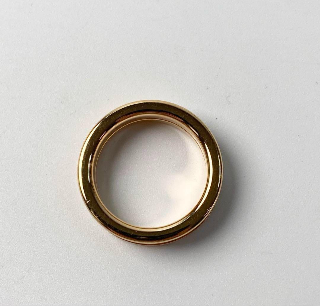 美品 エルメスHERMES ブリッド ドゥ ガラ ラヴ PM リング T57