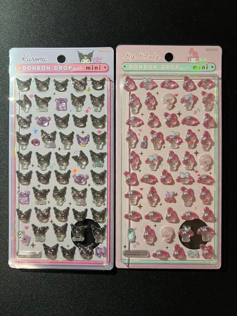 【正規品】サンリオミニ ボンボンドロップシール コンプリート 8枚セット