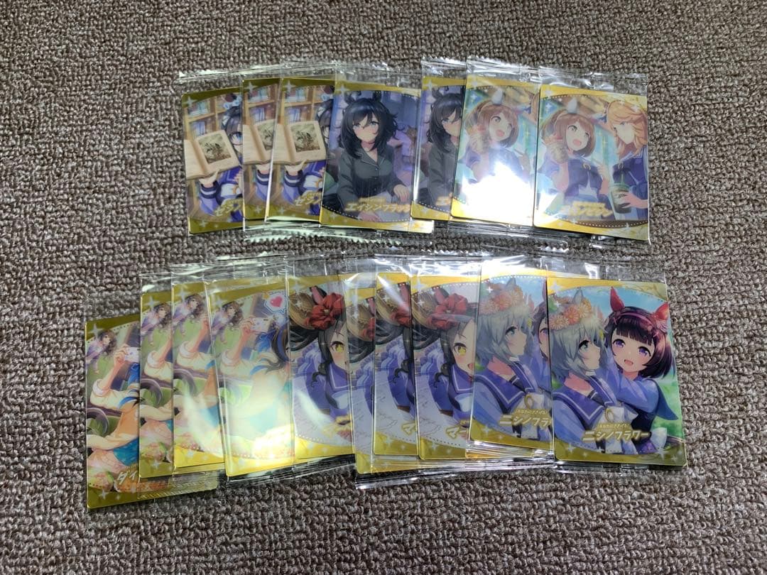 ウマ娘 プリティーダービー ツインウエハース 第1R まとめ売り