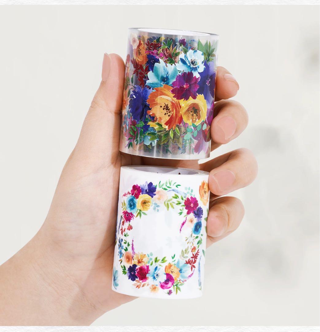 ⭐️SALE⭐️WT《春日游》海外マスキングテープ　マステ 【2436】