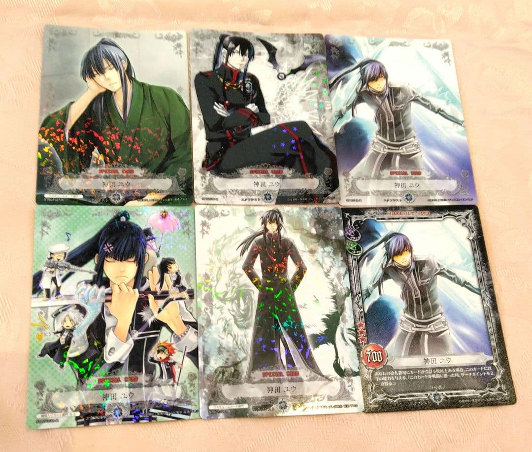 D.Gray-man ディーグレイマン 神田ユウ トレーディングカード 6枚