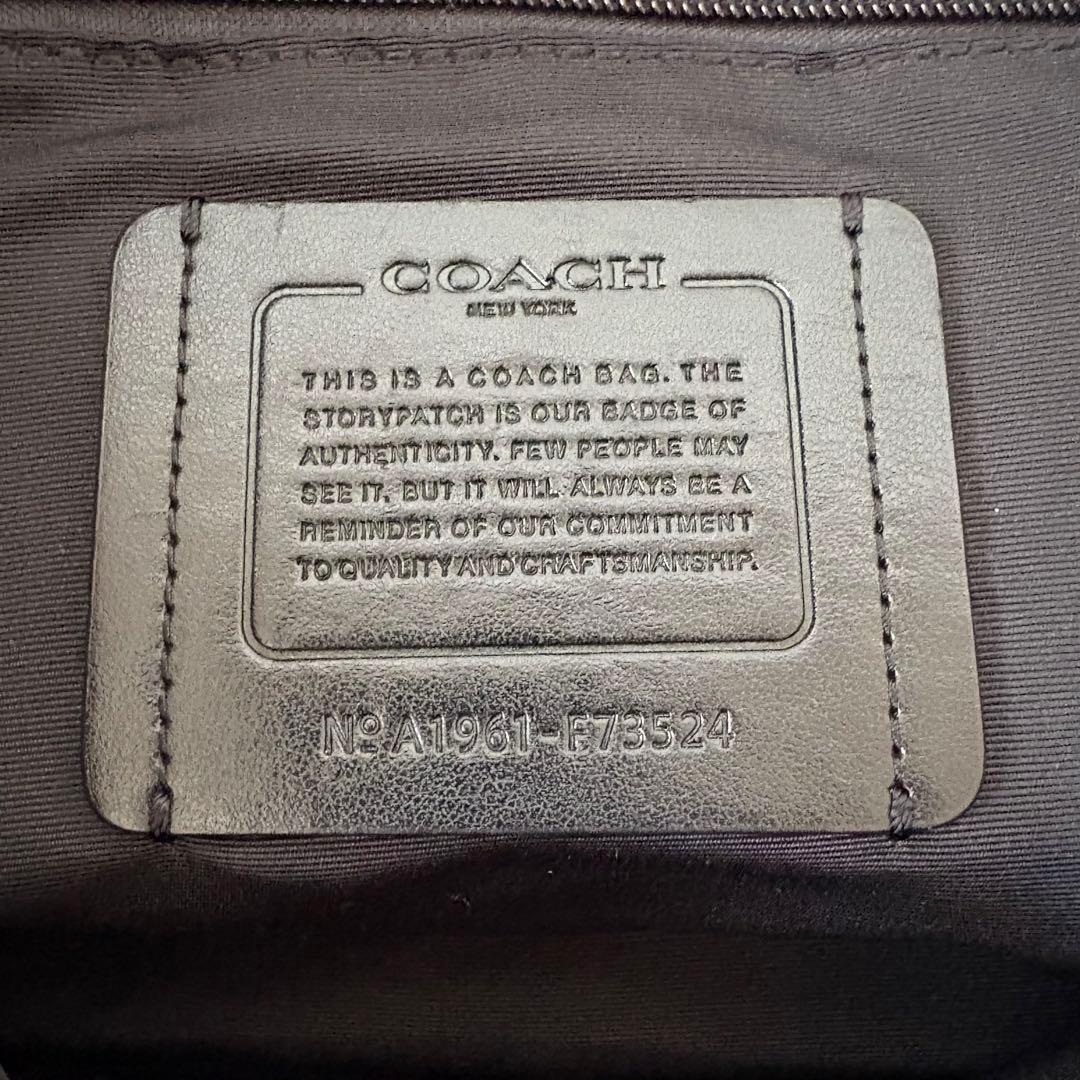 COACH ビジネスバッグ 2WAY ショルダーバッグ F73524