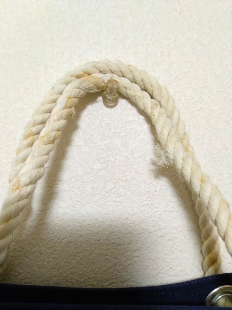 ☆横浜ゴム2点セット)昭和レトロ)YOKOHAMAトートバッグ紺色＋タイヤ型灰皿