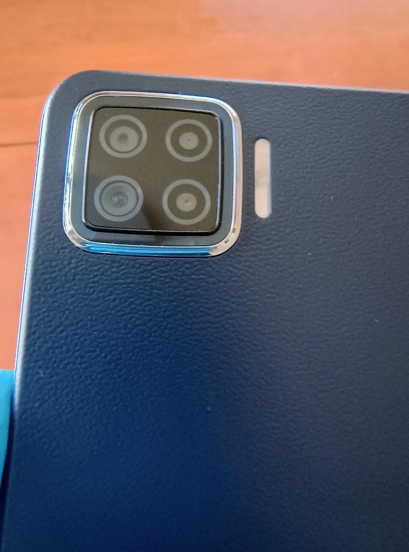 美品】OPPO A73 本体 ネイビーブルー