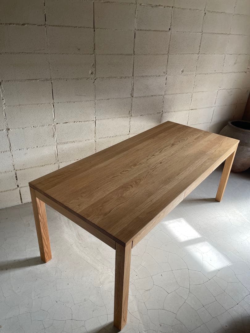 専用　美品　MUJI無印良品　ダイニングテーブル　オーク無垢　椅子２脚3点セット