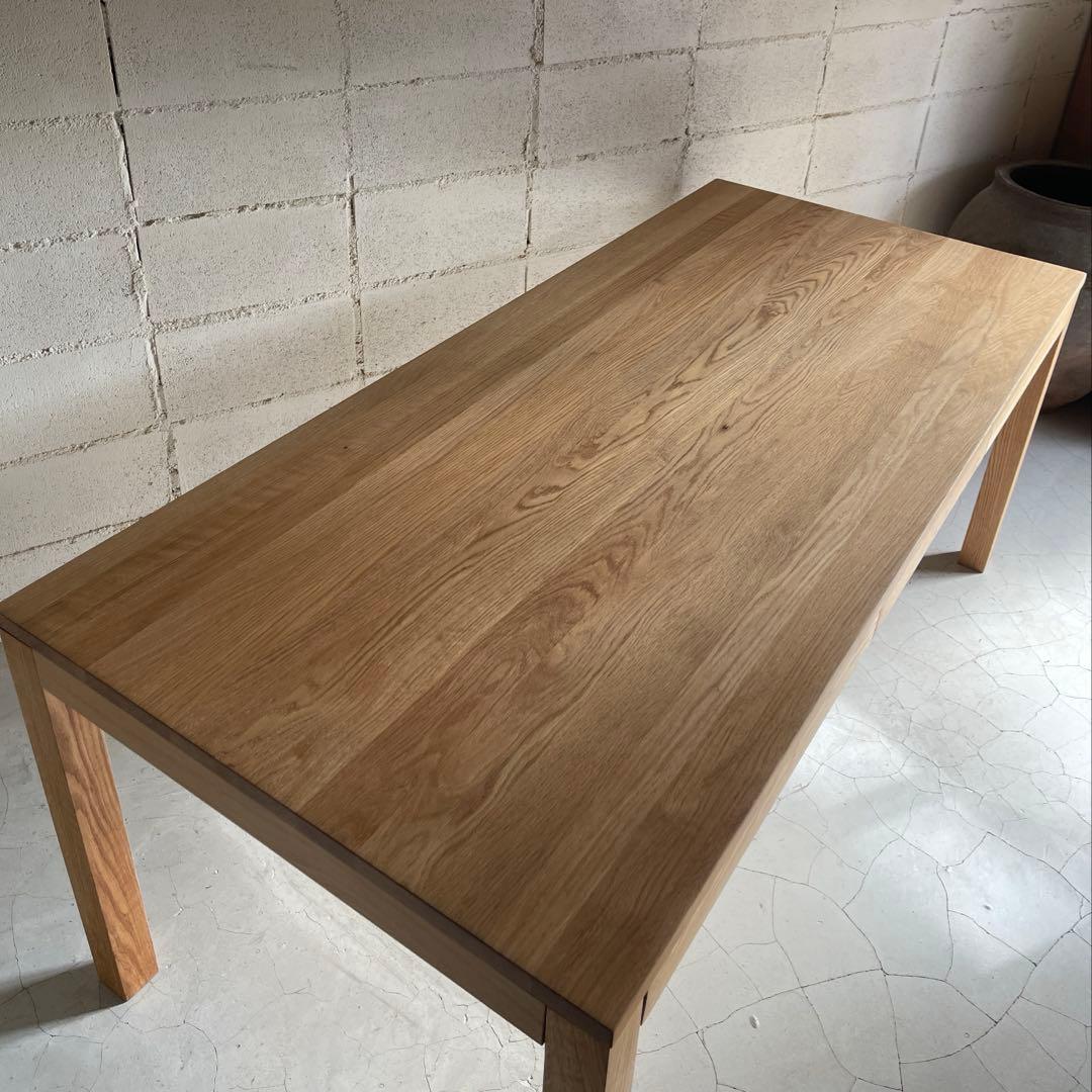 専用　美品　MUJI無印良品　ダイニングテーブル　オーク無垢　椅子２脚3点セット