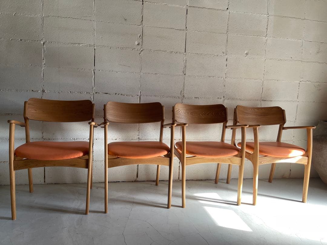 専用　美品　MUJI無印良品　ダイニングテーブル　オーク無垢　椅子２脚3点セット