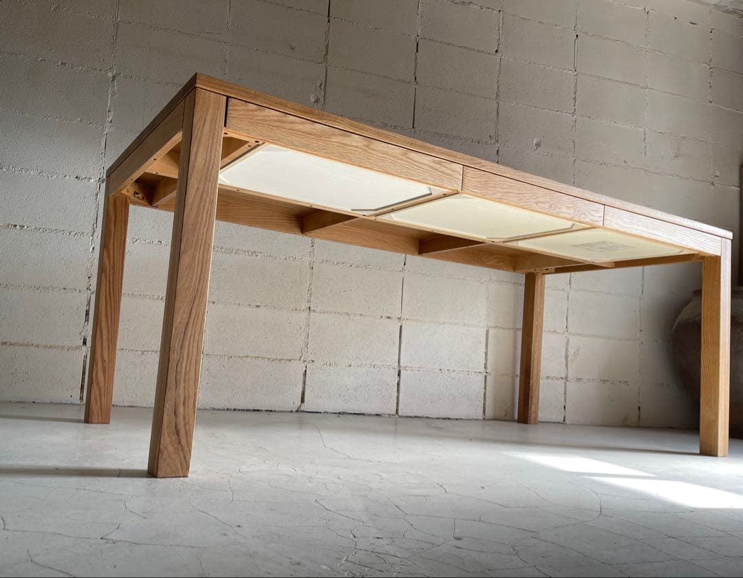 専用　美品　MUJI無印良品　ダイニングテーブル　オーク無垢　椅子２脚3点セット