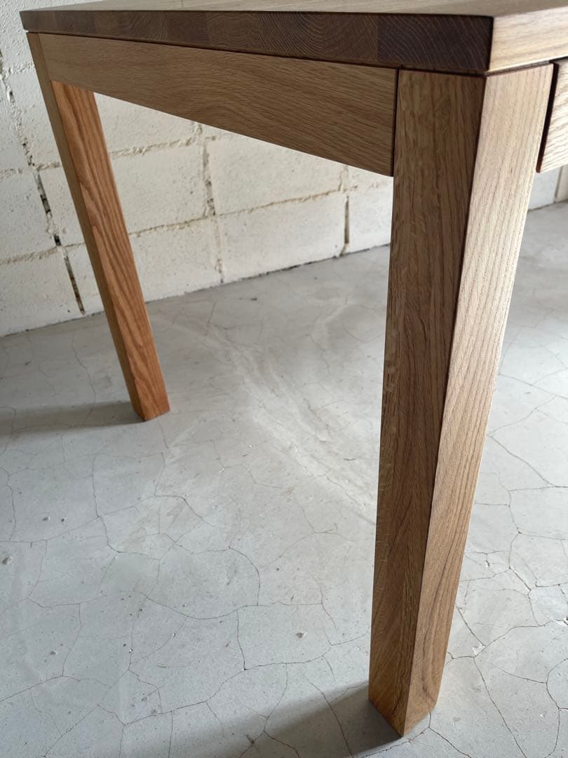 専用　美品　MUJI無印良品　ダイニングテーブル　オーク無垢　椅子２脚3点セット