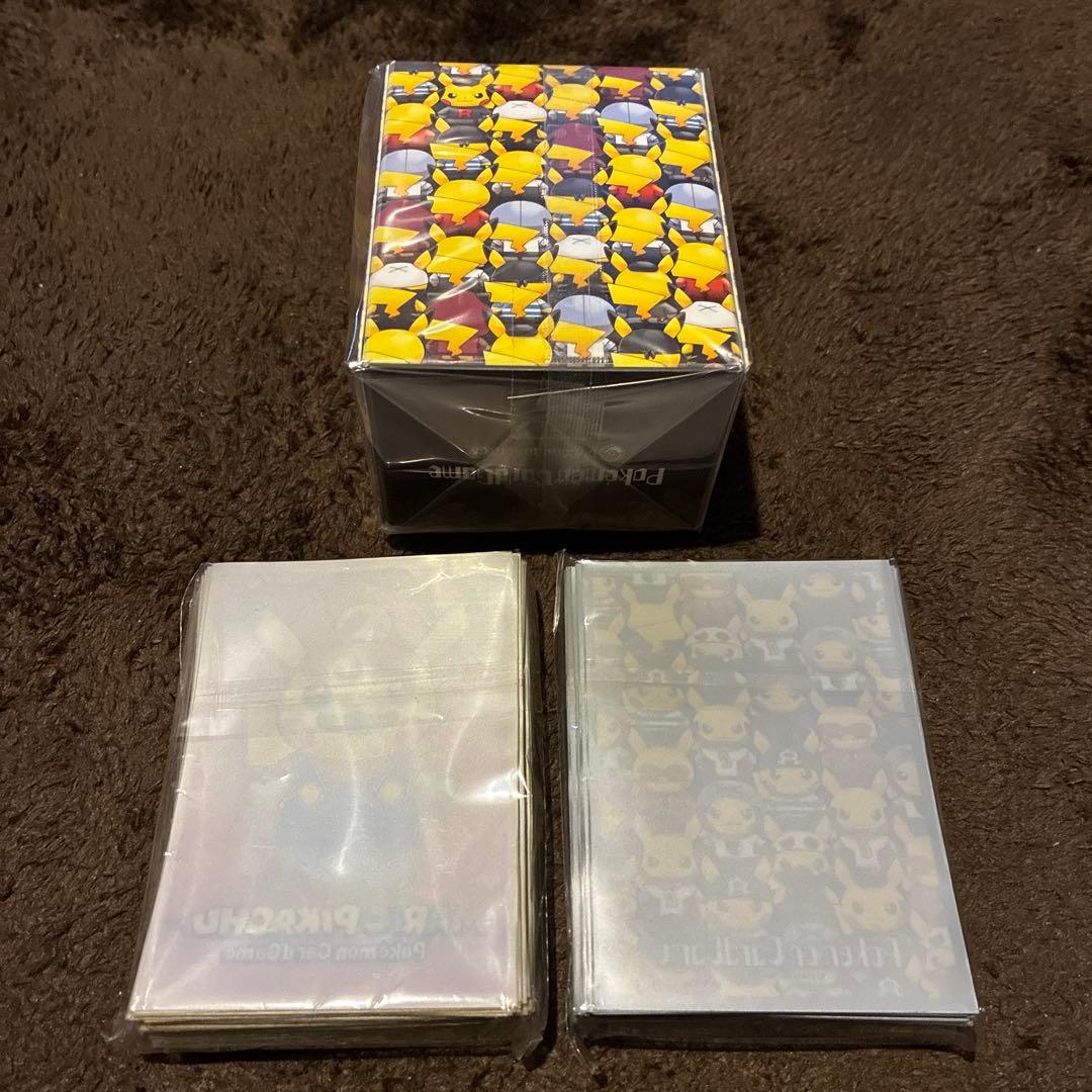 マリオピカチュウ　スリーブ 団員ごっこピカチュウ　スリーブ&デッキケース 未開封