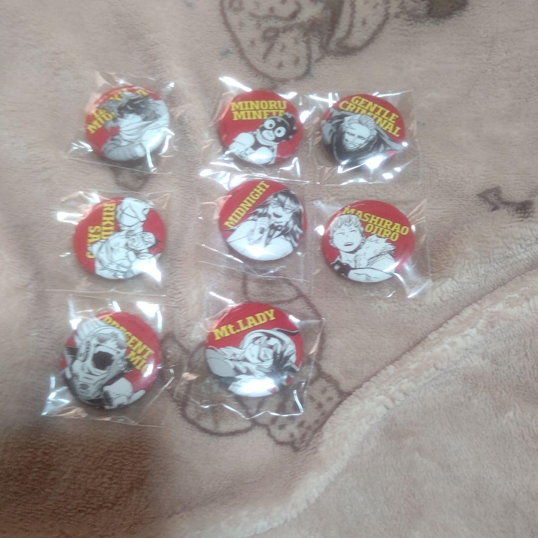 ヒロアカ　オールスター缶バッチ