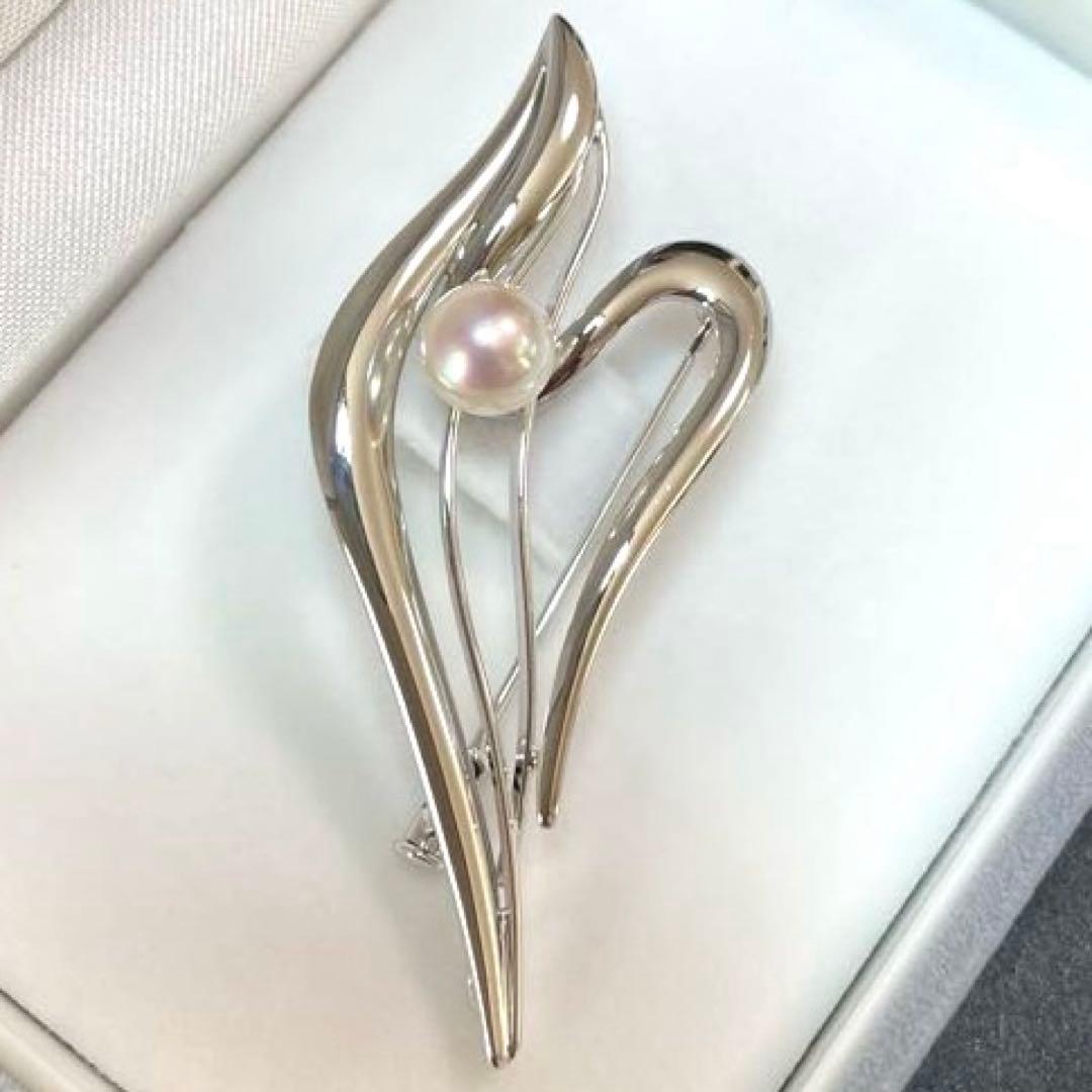 タサキ パールブローチ あこや真珠 本真珠 入学式 卒業式 コサージュ