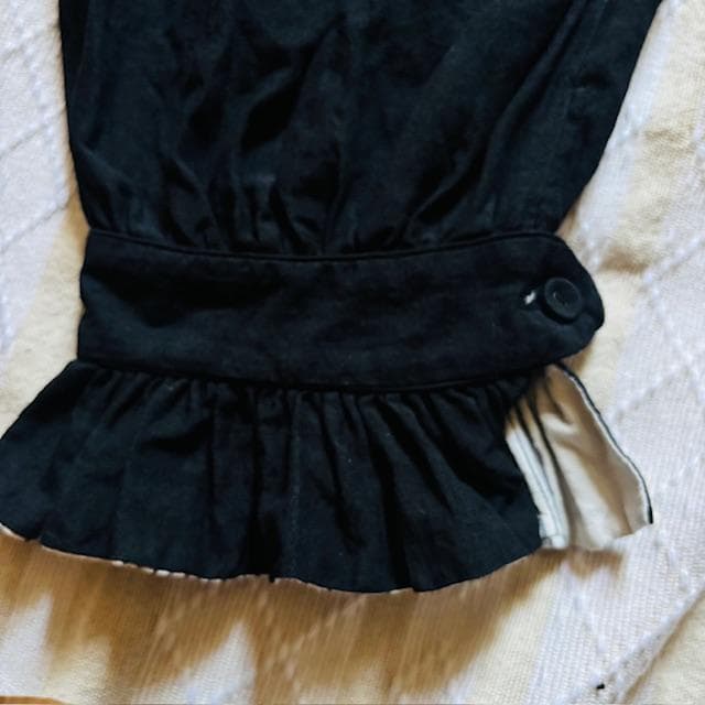 値下！極レア極美品！nolumさん　ドロワーズ　黒　リネンパンツ　ギャザーパンツ