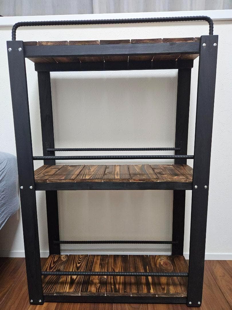 ウィスキーラック 男前インテリア 棚 インダストリアル 収納 お酒 多肉