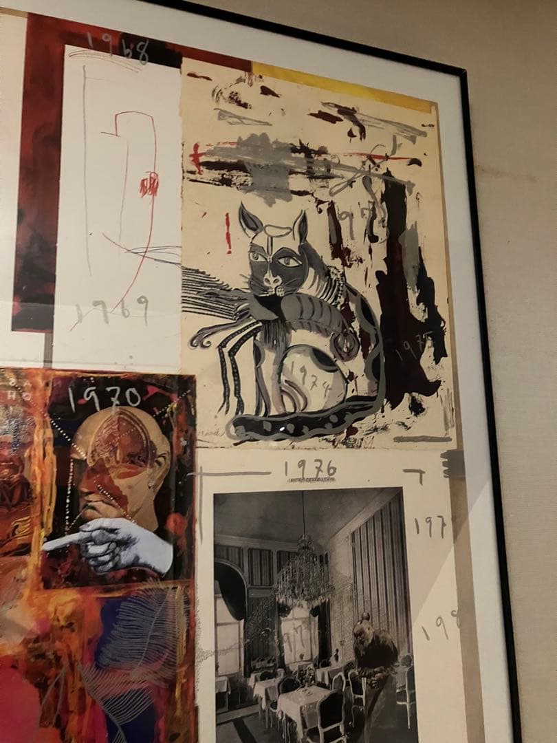 値下げ☆大竹伸朗サイン入シルクスクリーンポスターECHOES／B1版│hiai