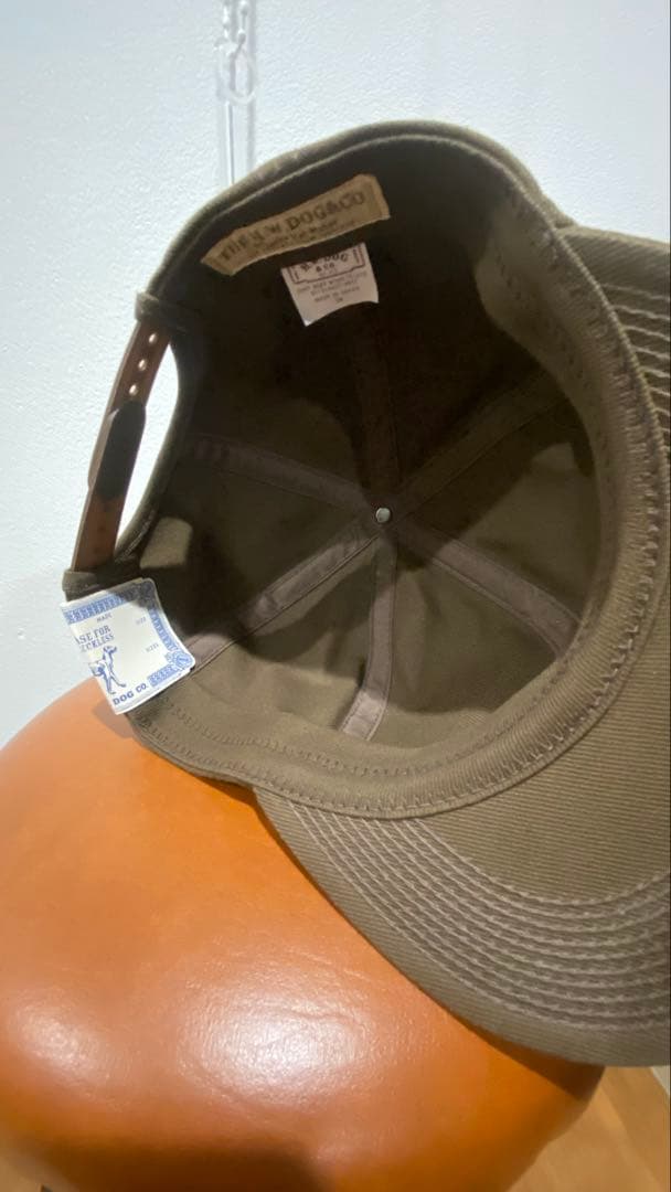 帽子 H.W.DOG & CO TRUCKER CAP - BROWN