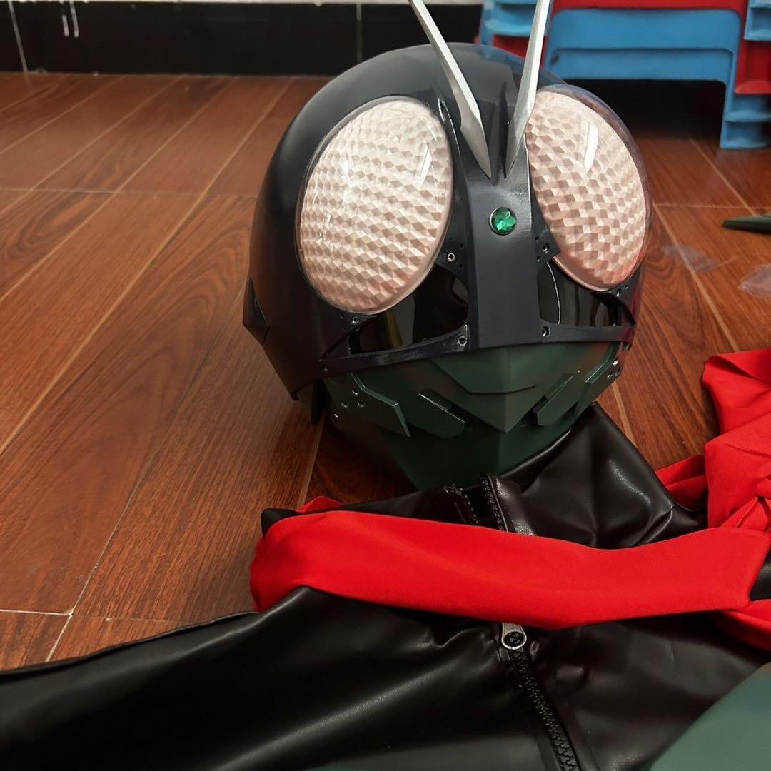 コスプレ　シン仮面ライダー　第1号　フルーセット　コスチューム
