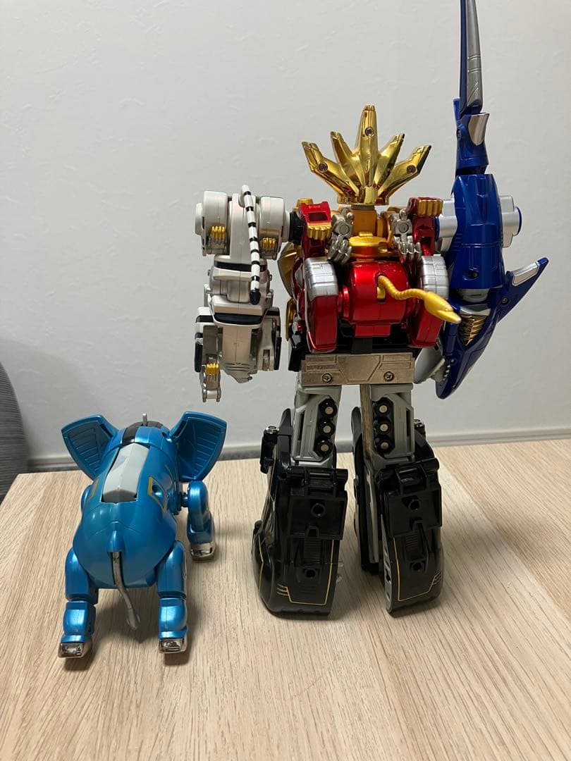 百獣戦隊ガオレンジャーDXガオキングガオエレファント2体セット