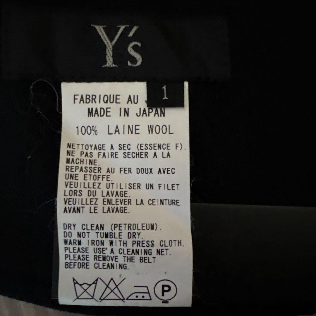 Y'sフレアスカート ブラック