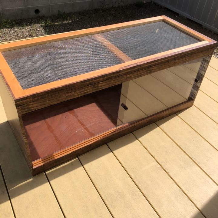 爬虫類用自作ケージ 最も安い