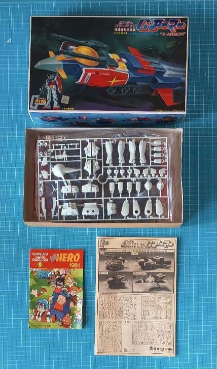 002 未組立 バンダイ バンザイマーク 機動戦士ガンダム 10点セット